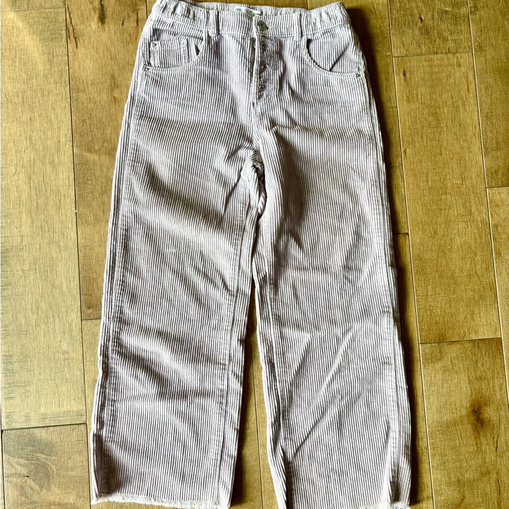 Zara Lavender Corduroy Pants
